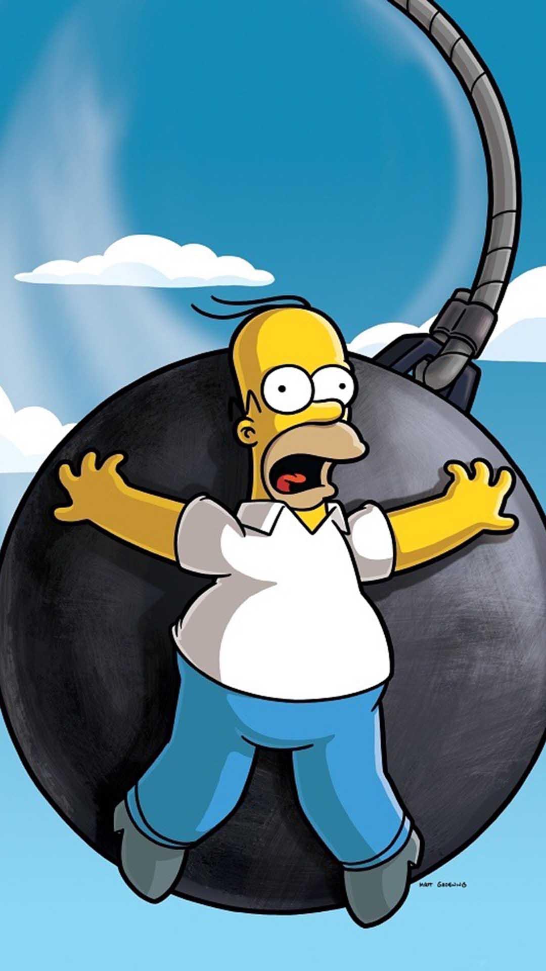 1080x1920 The Simpsons Phone Wallpapers Group (37 +) 