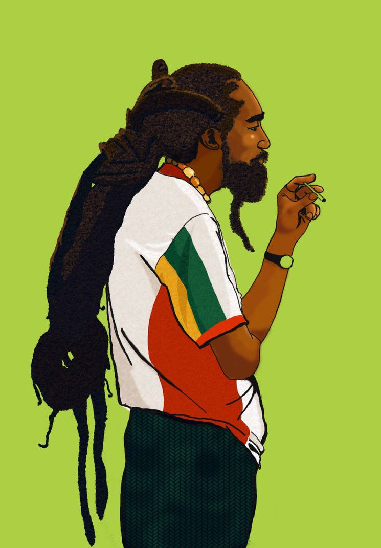 745x1071  rastaman | Rasta art, Rastafari art, Jamaican art