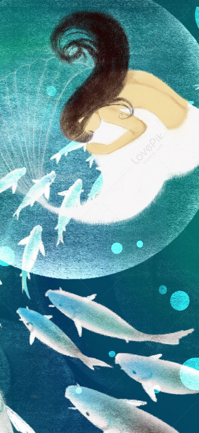 650x1409  Русалочка обои на телефон (22 фото)