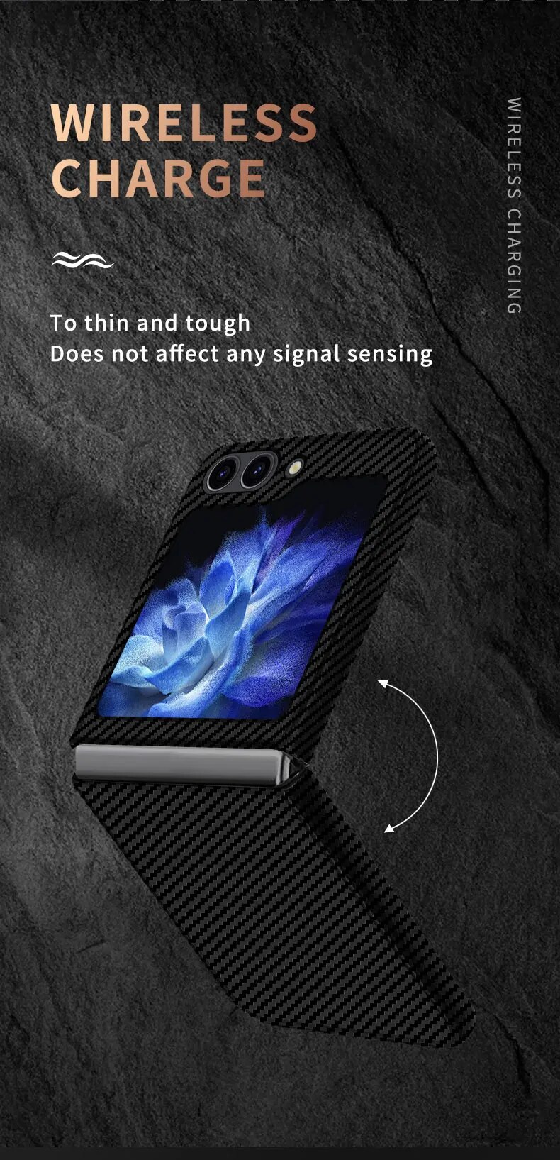 790x1635  Чехол-книжка для Samsung Galaxy Z 5 ZFLIP5 | AliExpress