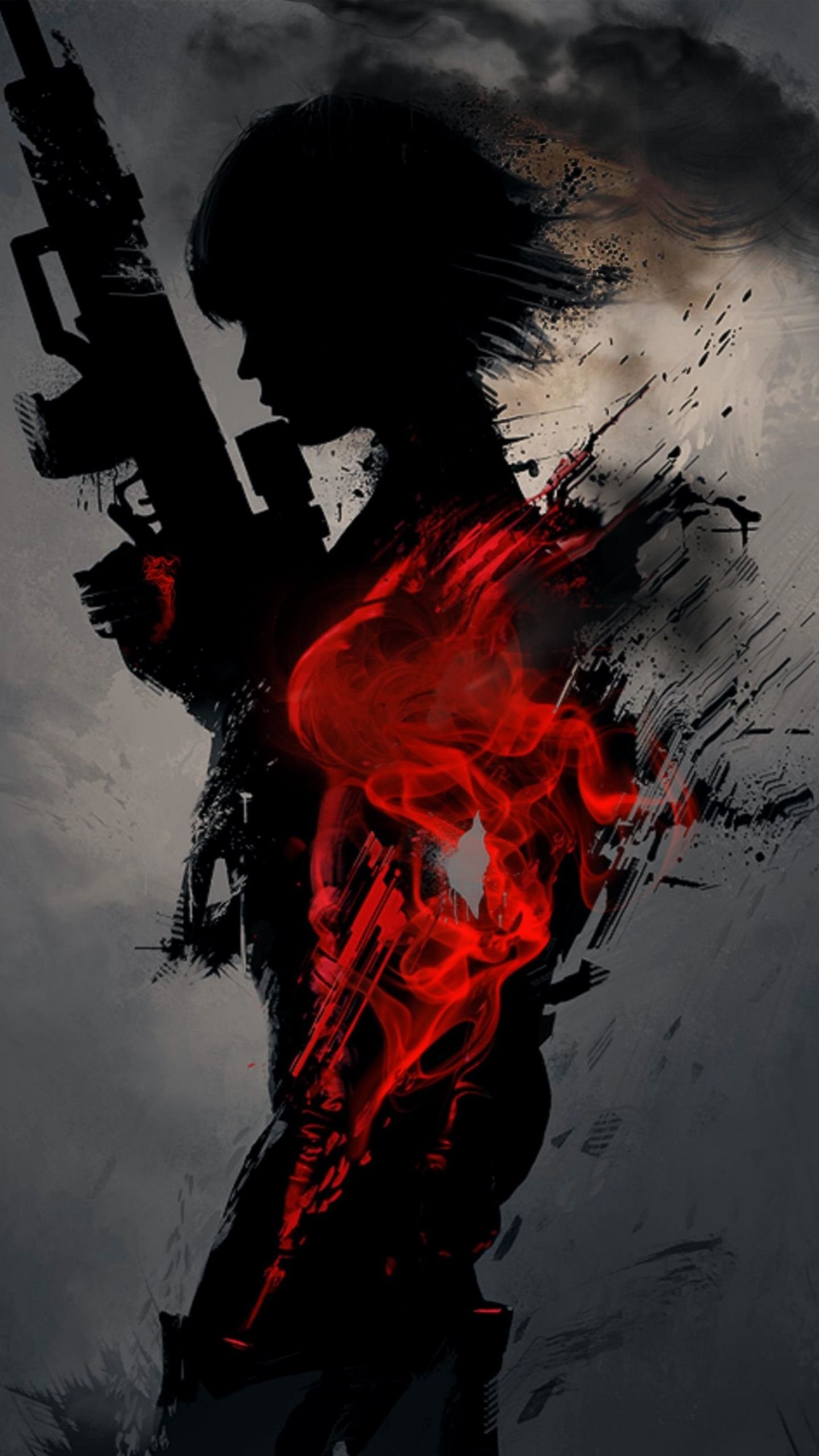 1440x2560  Sniper artwork Wallpapers Download | MobCup