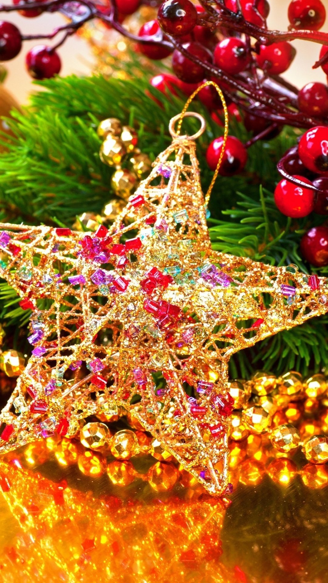 1080x1920  Новогодние картинки на телефон красивые - 67 фото