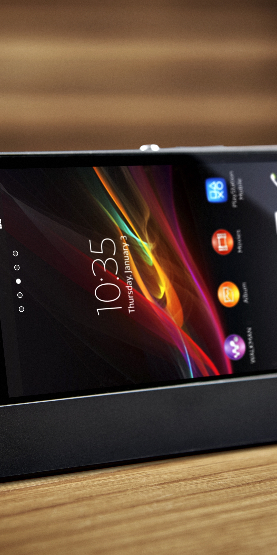 1080x2160  Скачать обои и картинки sony, xperia, zr, телефон, сенсор, смартфон,  подставка для рабочего стола в разрешении 1080x2160