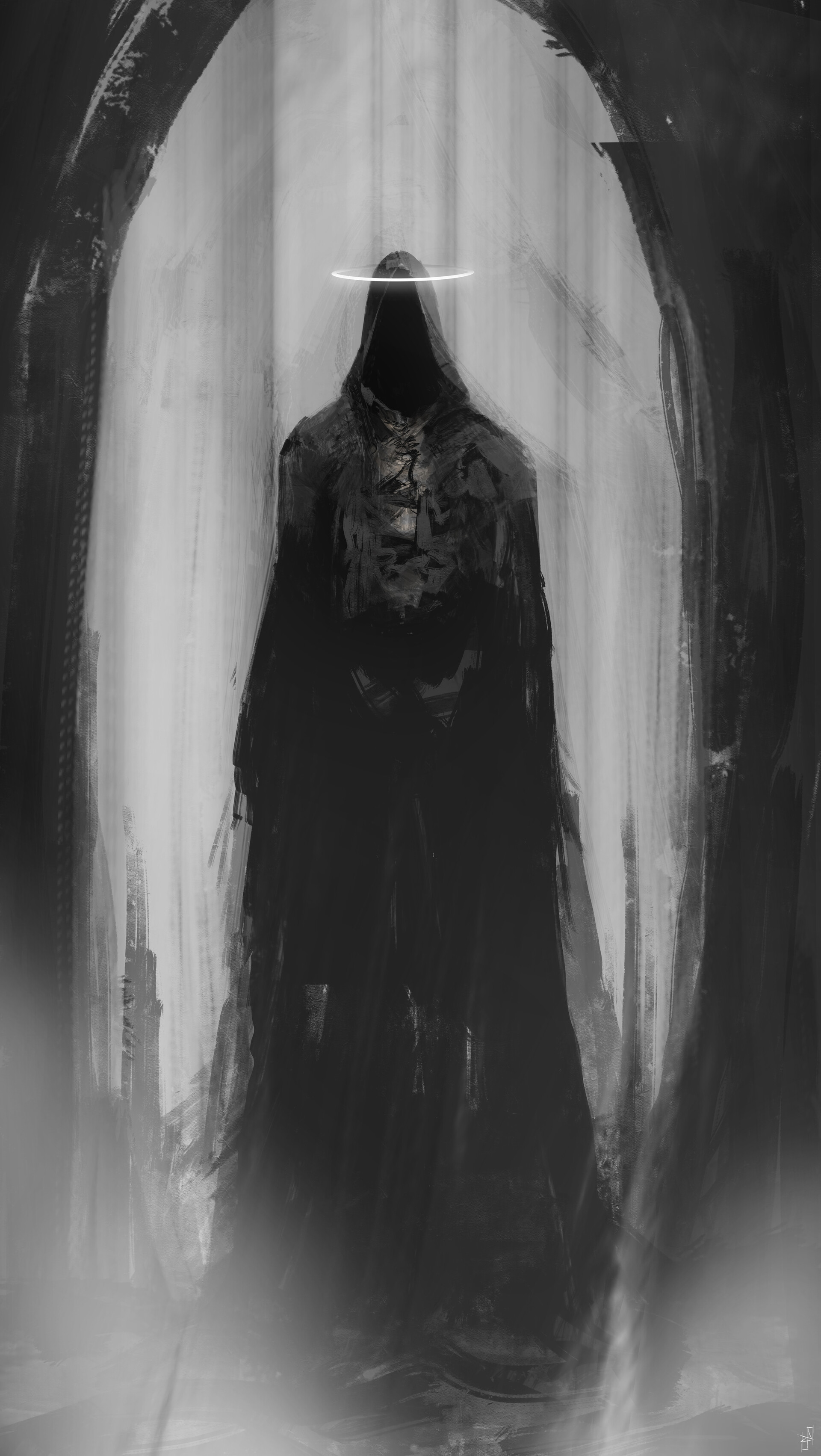 1920x3404  Скачать обои \"Страшный\" на телефон в высоком качестве, вертикальные картинки  \"Страшный\" бесплатно