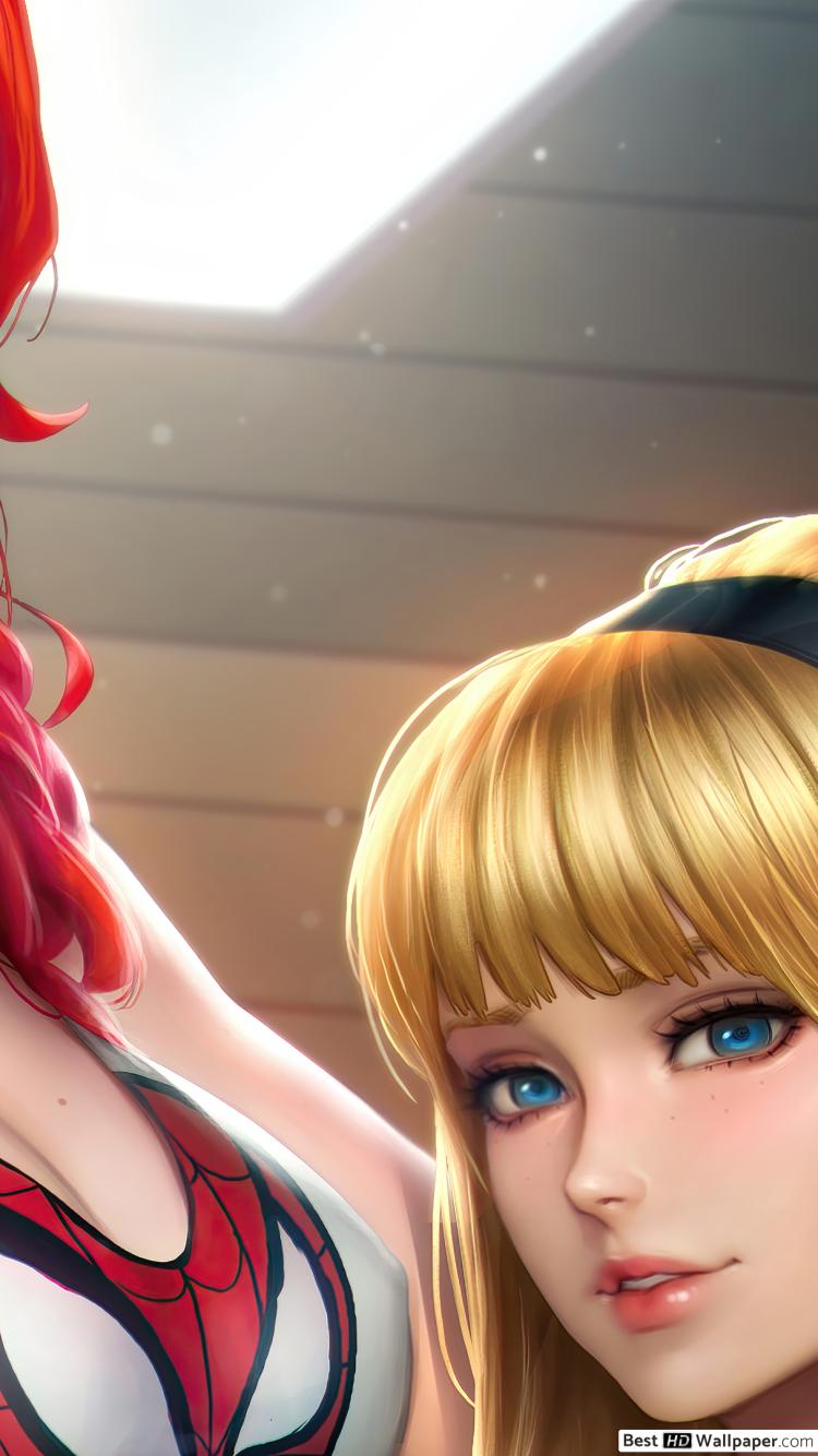 750x1334   Мэри Джейн Уотсон Обои, опубликованные Джоном Джонсоном 