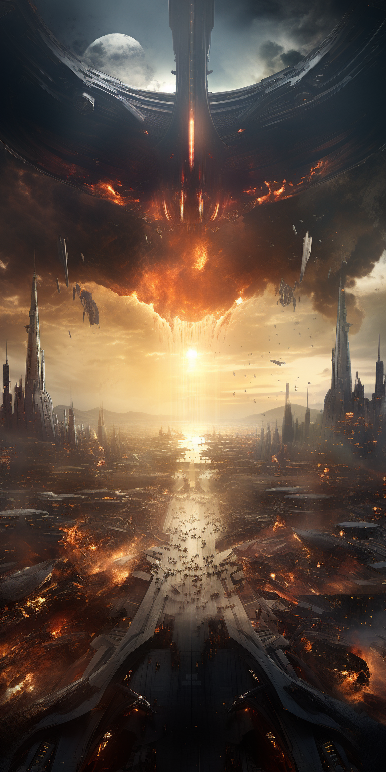 768x1536  Мощная подборка фантастических обоев на ваш телефон в сеттинге апокалипсиса  | Пикабу