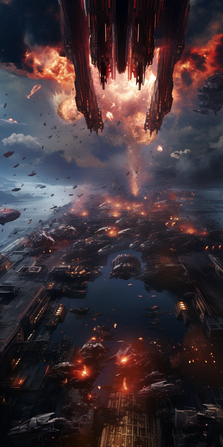 768x1536  Мощная подборка фантастических обоев на ваш телефон в сеттинге апокалипсиса  | Пикабу