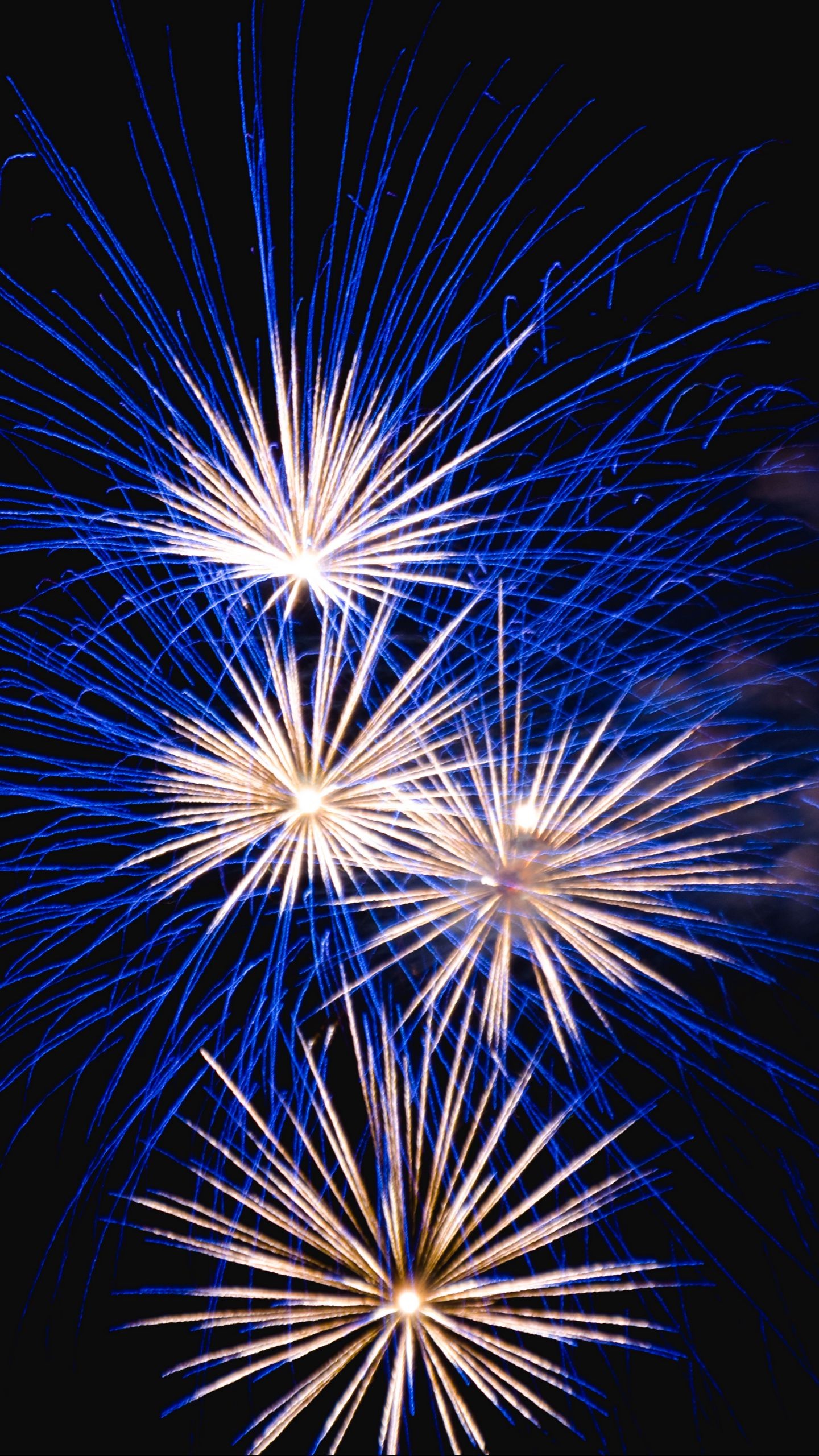 1440x2560  Обои на телефон фейерверк, салют, небо, искры, праздник - скачать бесплатно  в высоком качестве из категории \"Праздники\"