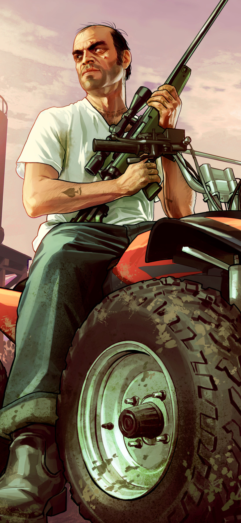 828x1792  Trevor Philips Phone Wallpapers