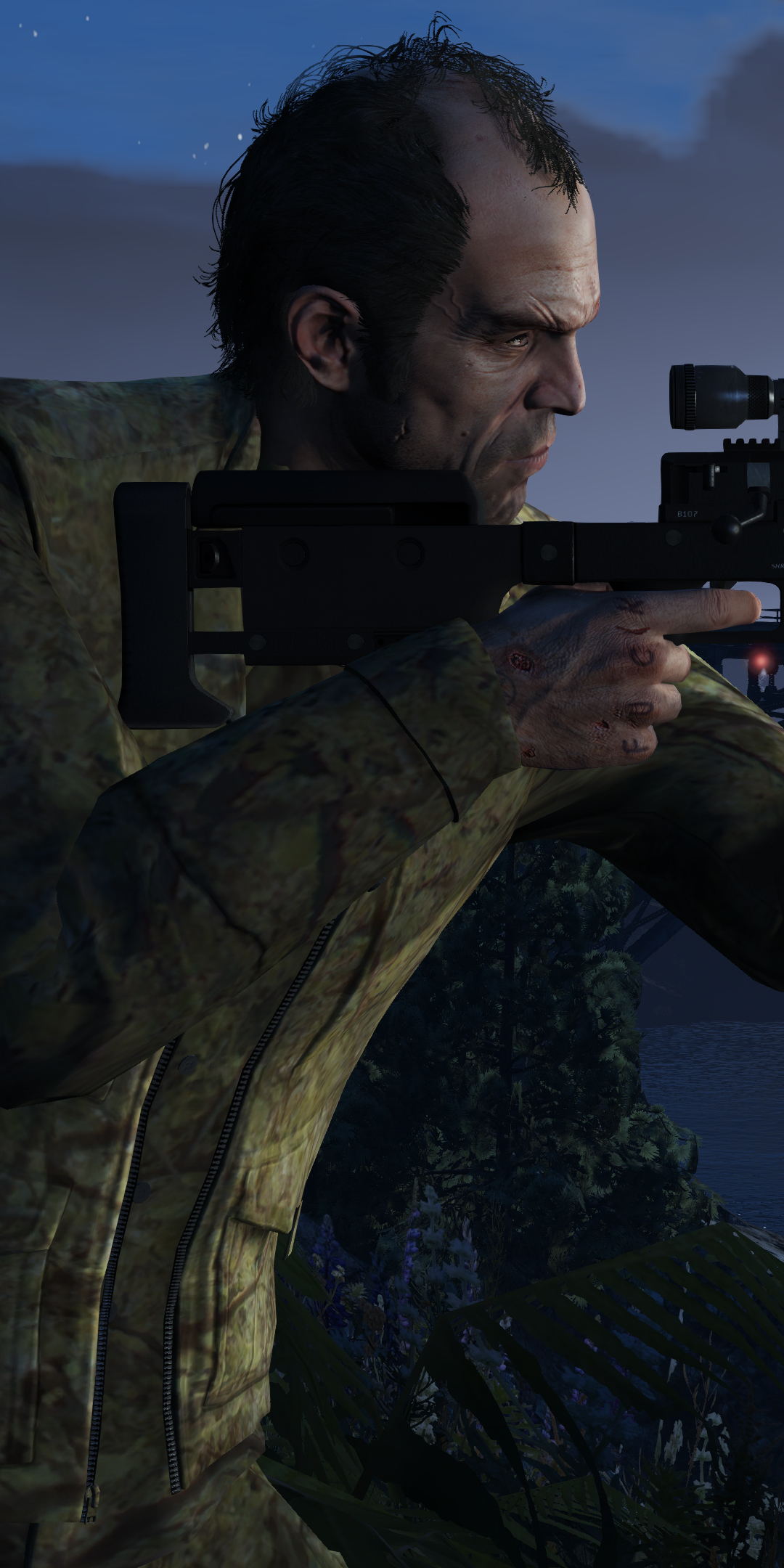 1080x2160  Обои на телефон: Видеоигры, Винтовка, Grand Theft Auto, Grand Theft Auto V,  Тревор Филипс, 1168374 скачать картинку бесплатно.