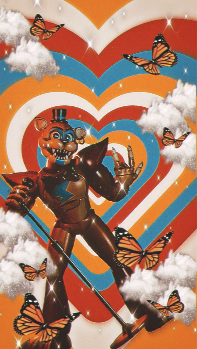 678x1200  GlamRock Freddy Wallpaper | Fnaf, Imagem de fundo para iphone, Decoração