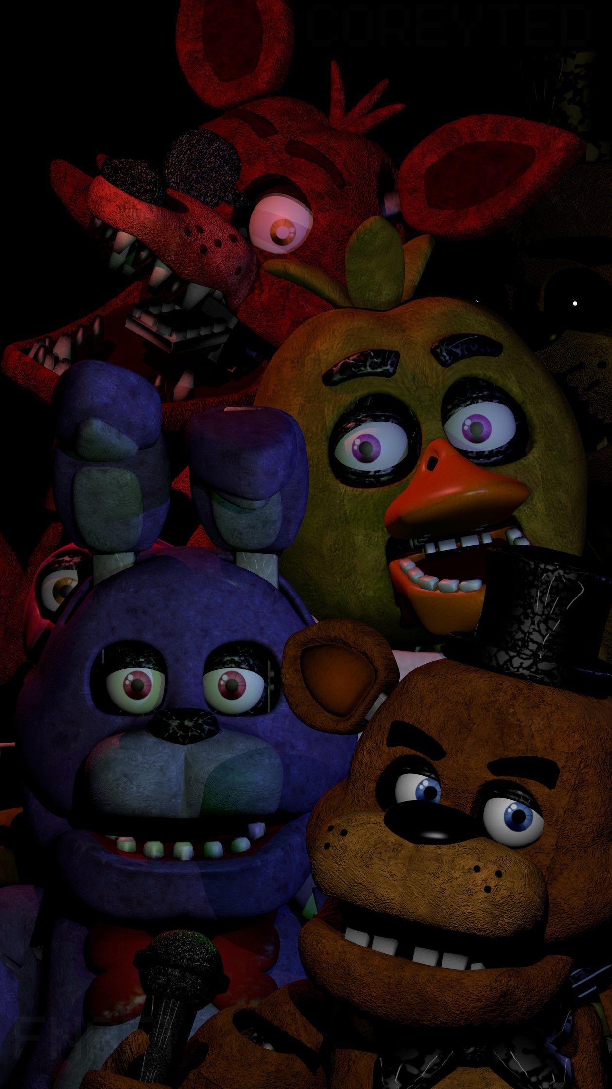 1260x2240  Fnaf обои на телефон (24 фото)