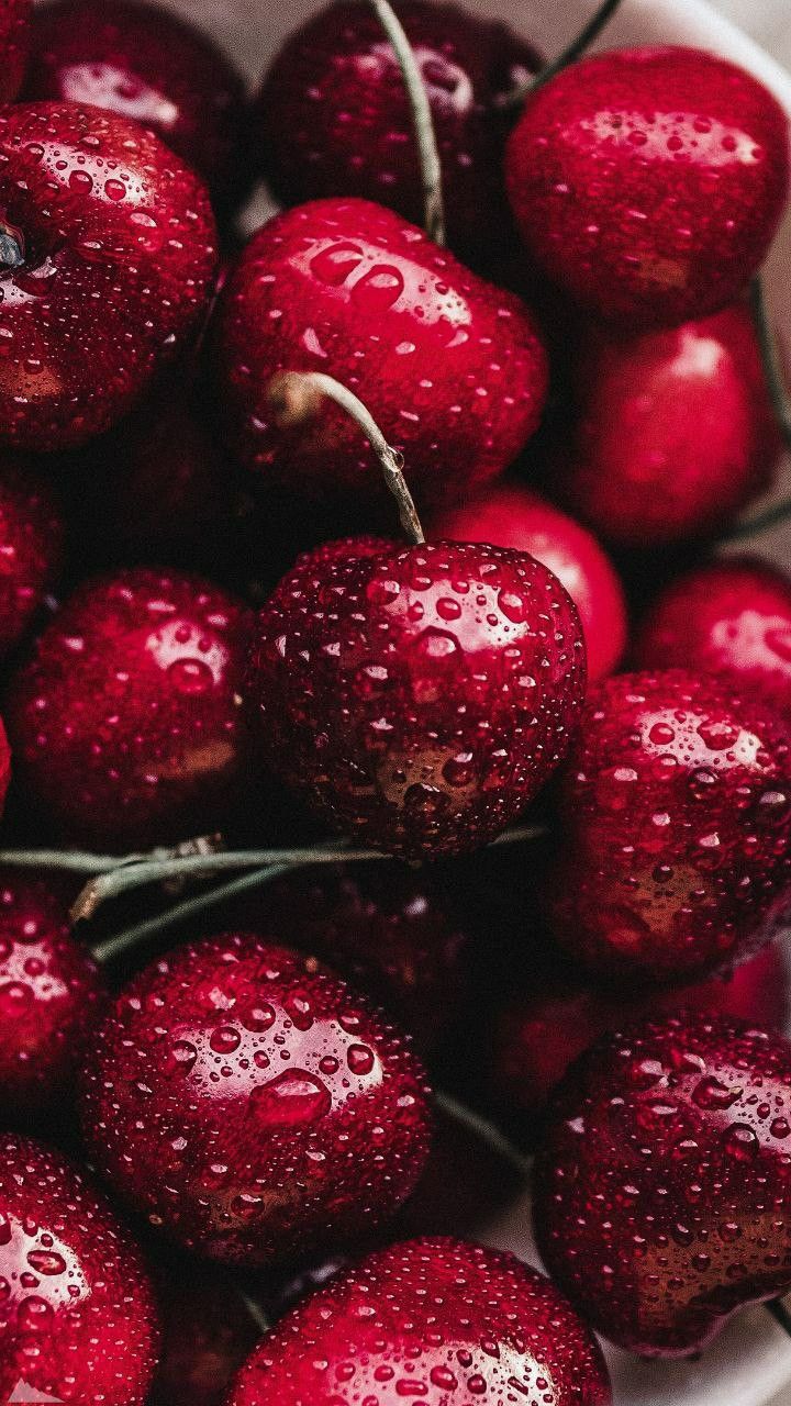 720x1280  Черешня, фон, заставка, обои, wall, ягоды | Fond d'écran coloré, Fond  d'ecran pastel, Photographie de fruit