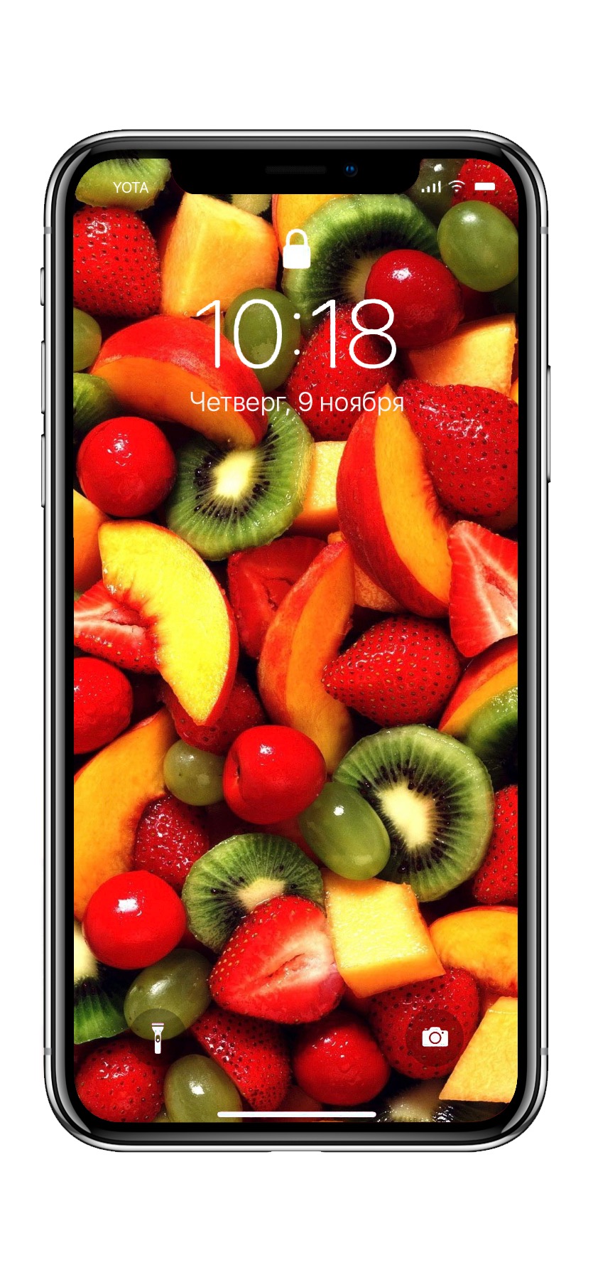 835x1807  10 ярких обоев iPhone с фруктами и ягодами