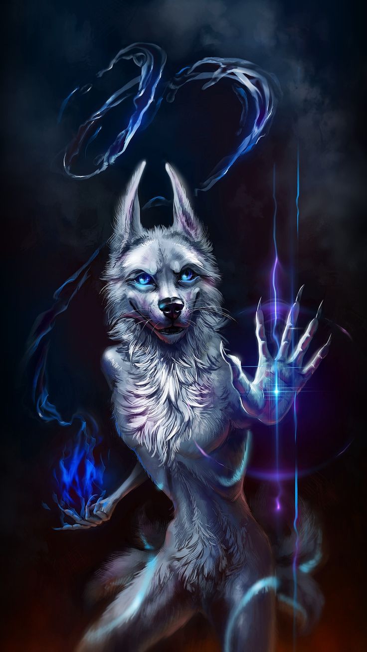 736x1308  Обои для Телефона | Animal magic, Furry art, Fantasy creatures