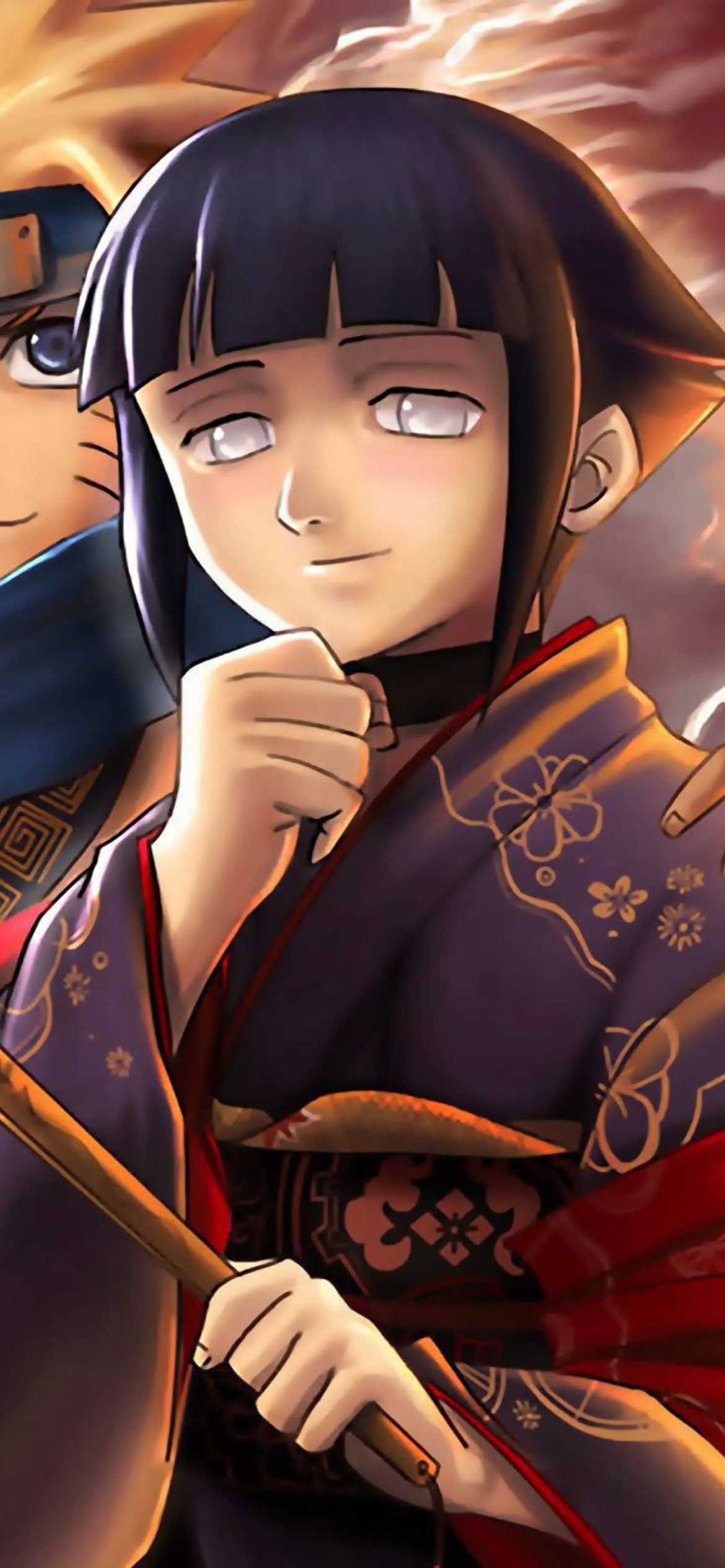 1170x2532  Обои Hinata - Naruto на телефон iPhone 12 Pro
