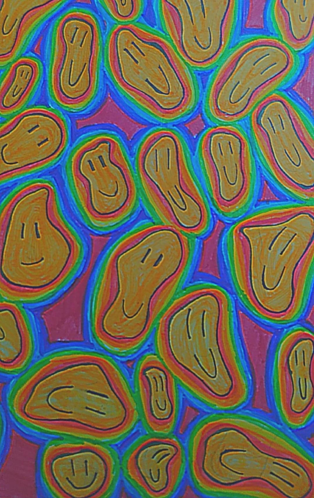 1080x1711  Хиппи обои 🌼 | Хиппи фон, Хиппи обои, Геометрический постер