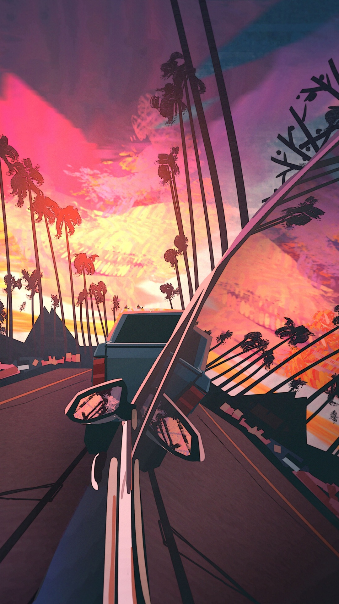 1080x1920  Обои арт, друза, иллюстрация, концепт арт, хиппи триппи на телефон Android,  1080x1920 картинки и фото бесплатно