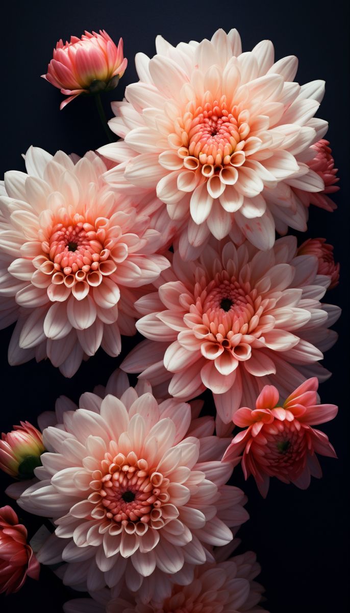 686x1200  Обои на телефон хризантемы in 2023 | Flowers nature, Pretty flowers, Iphone  wallpaper hd nature