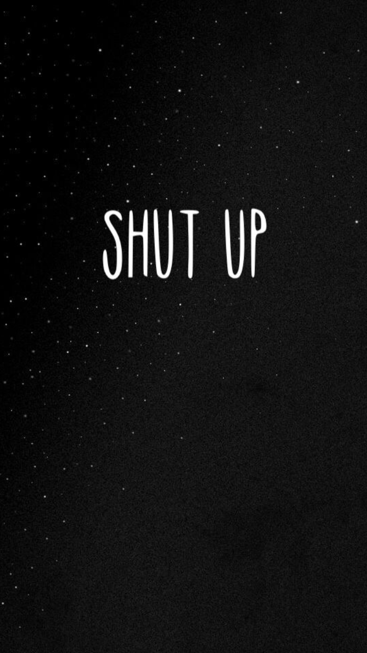 750x1334  Черный фон с надписью на английском - 76 фото