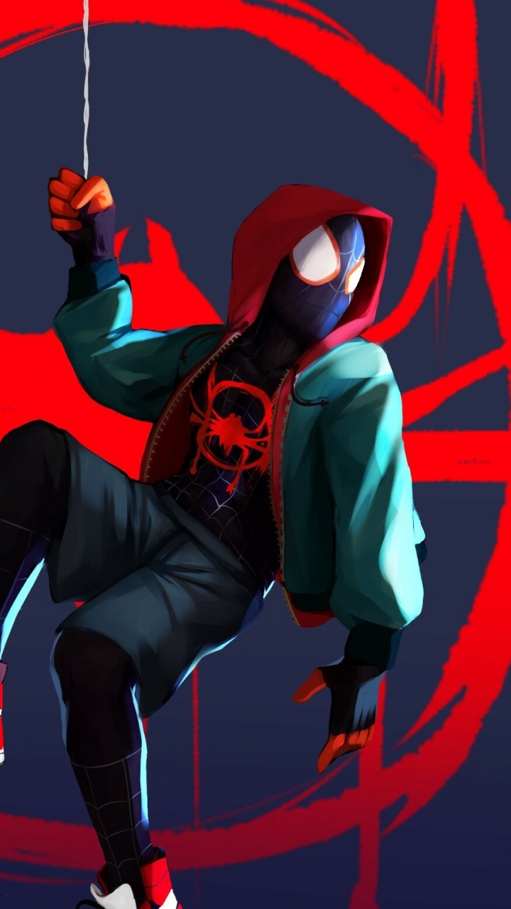 720x1280  Обои на телефон: Кино, Человек Паук, Майлз Моралес, Человек Паук: Через  Вселенные, 1176335 скачать картинку бесплатно.