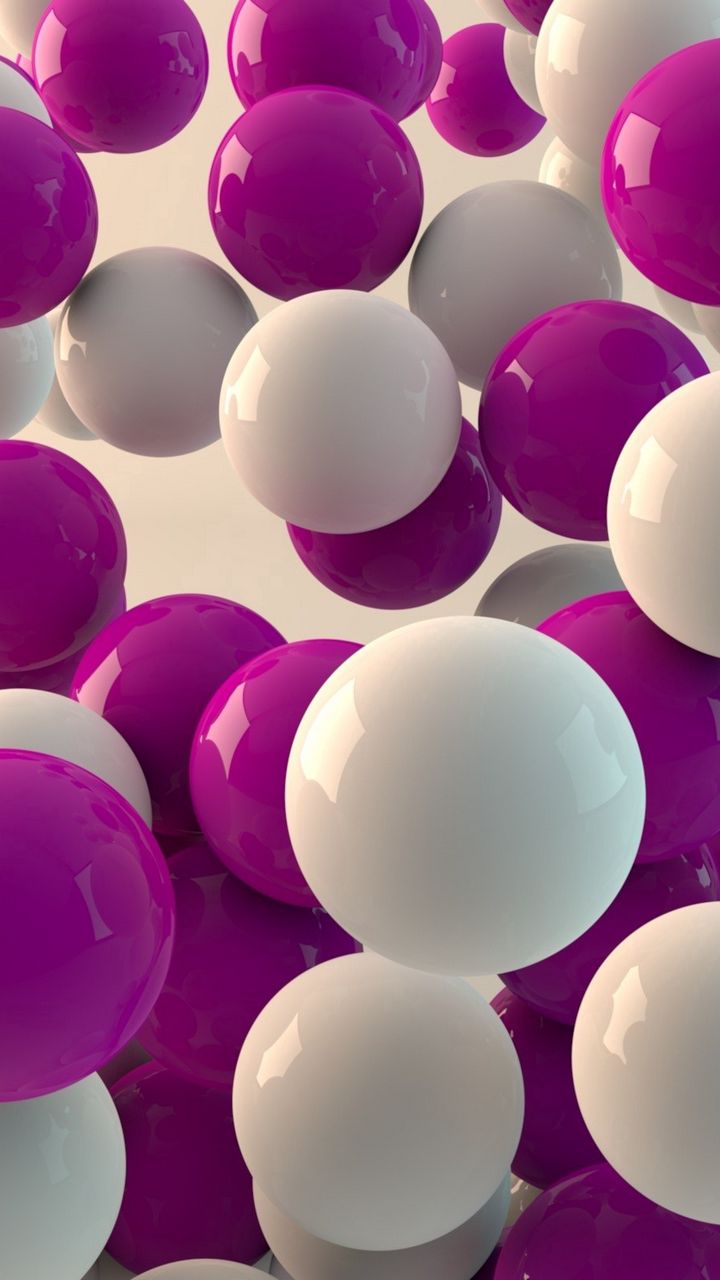 720x1280  Скачать 720x1280 шары, 3d, полет, форма обои, картинки samsung galaxy mini  s3, s5, neo, alpha, sony xperia compact z1, z2, z3, asus zenfone