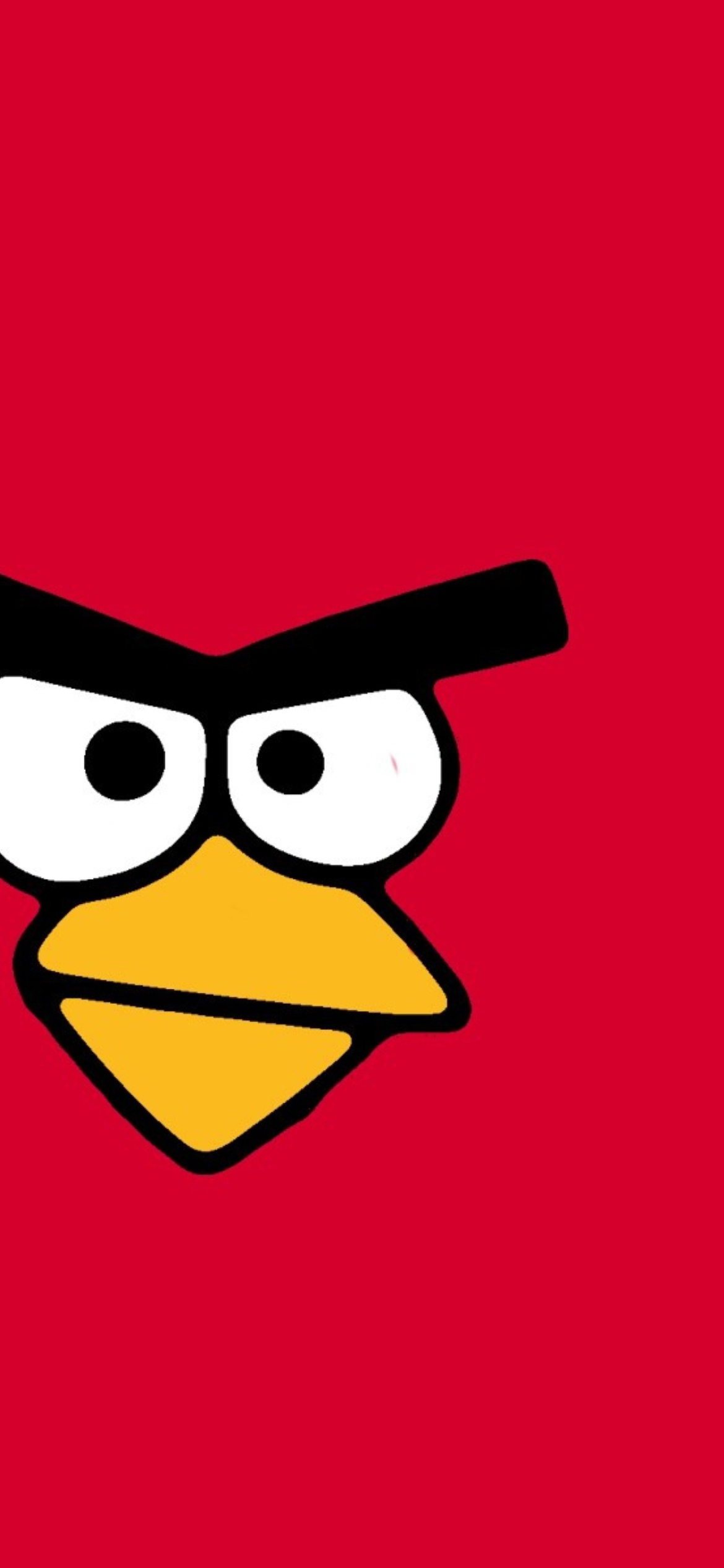 1170x2532  Картинка Red Angry Bird на телефон iPhone 11