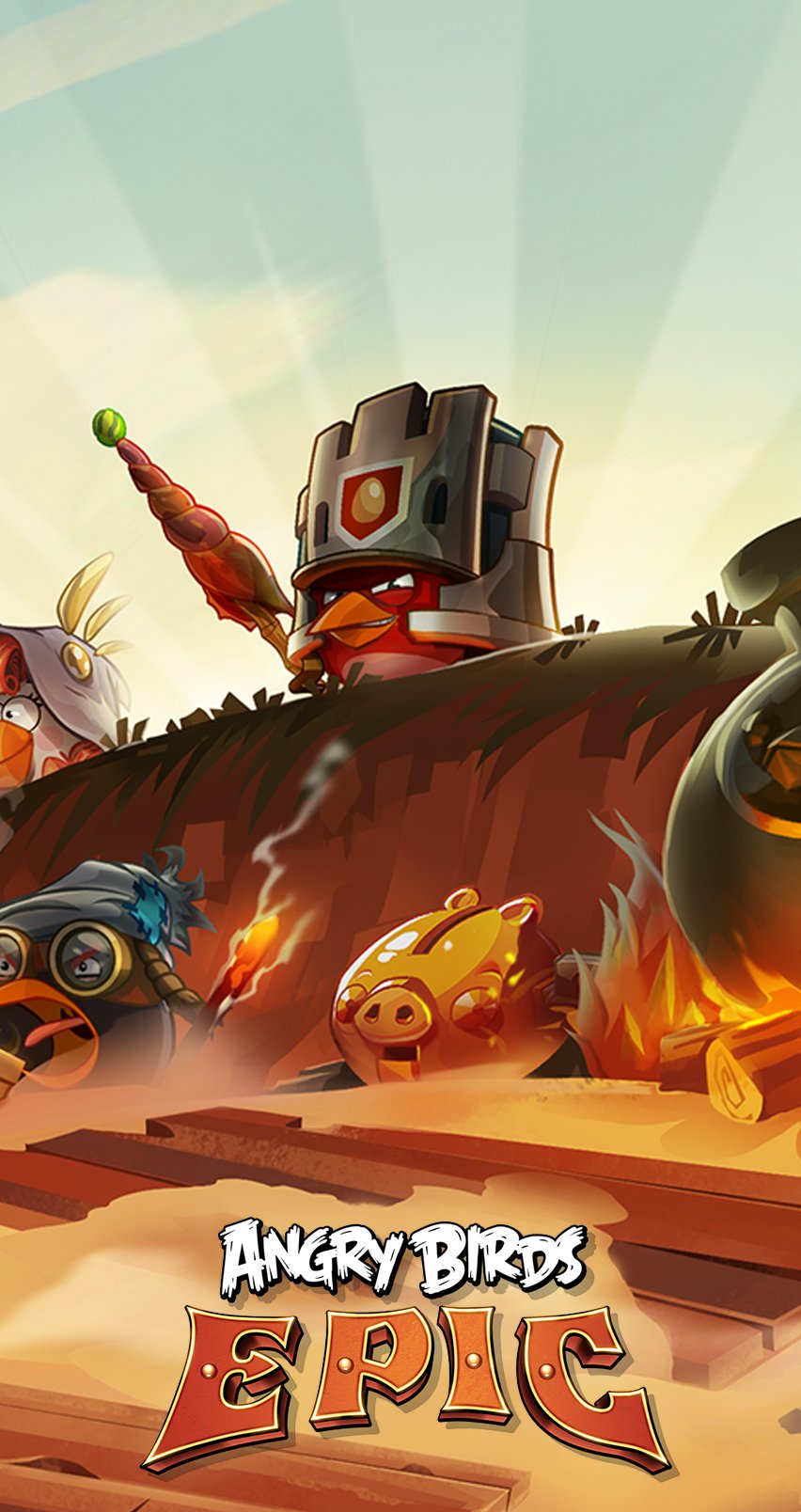 852x1608  Angry Birds Epic on X: \"Wanna treat your phone or tablet to a free #ABEpic  wallpaper? Head over to Facebook to find out how https://t.co/FoPRr0Kbs1  https://t.co/mLQwayWkNf\" / X