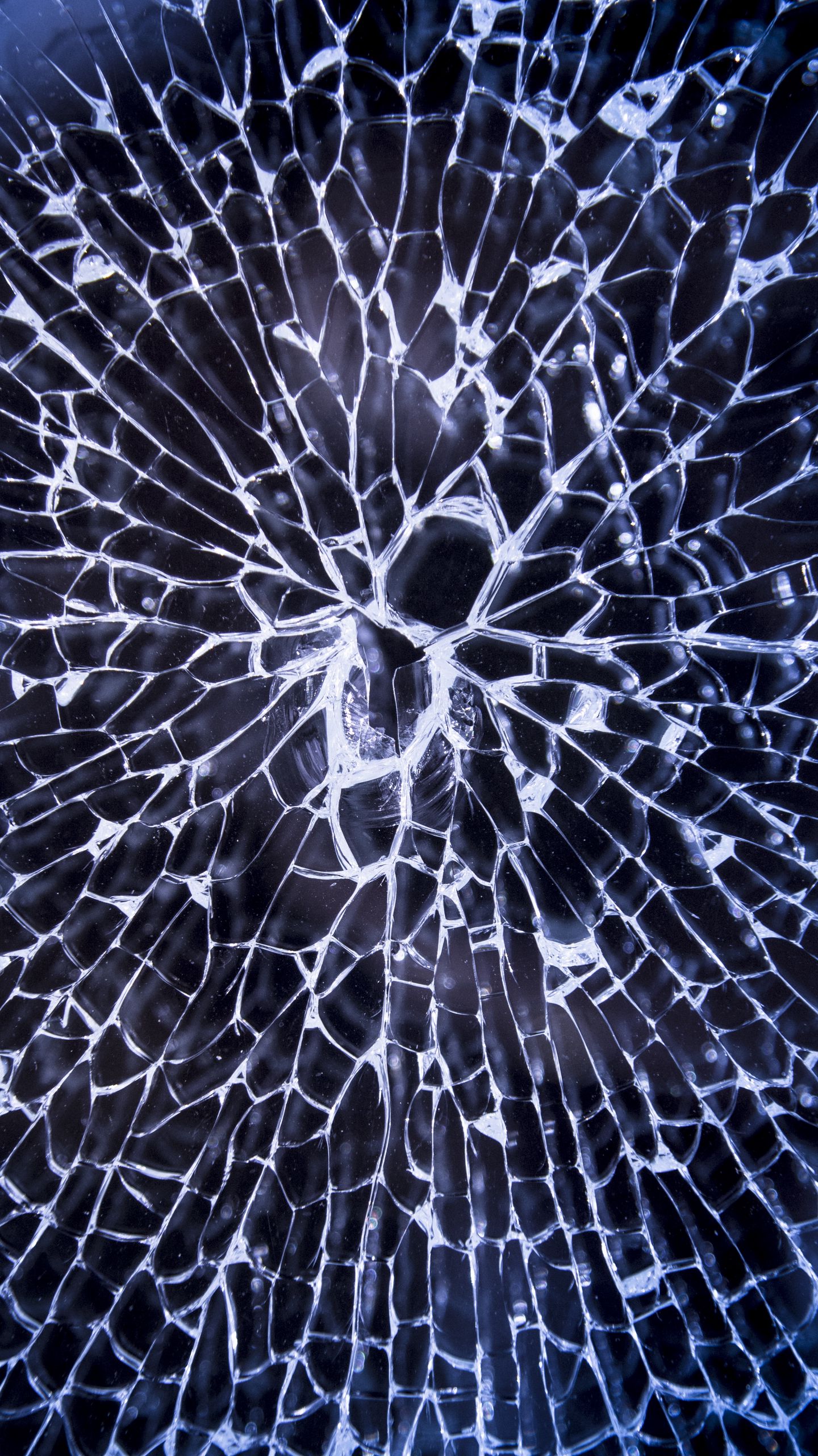 1440x2560  Скачать 1440x2560 стекло, трещины, битый, осколки обои, картинки qhd  samsung galaxy s6, s7, edge, note, lg g4