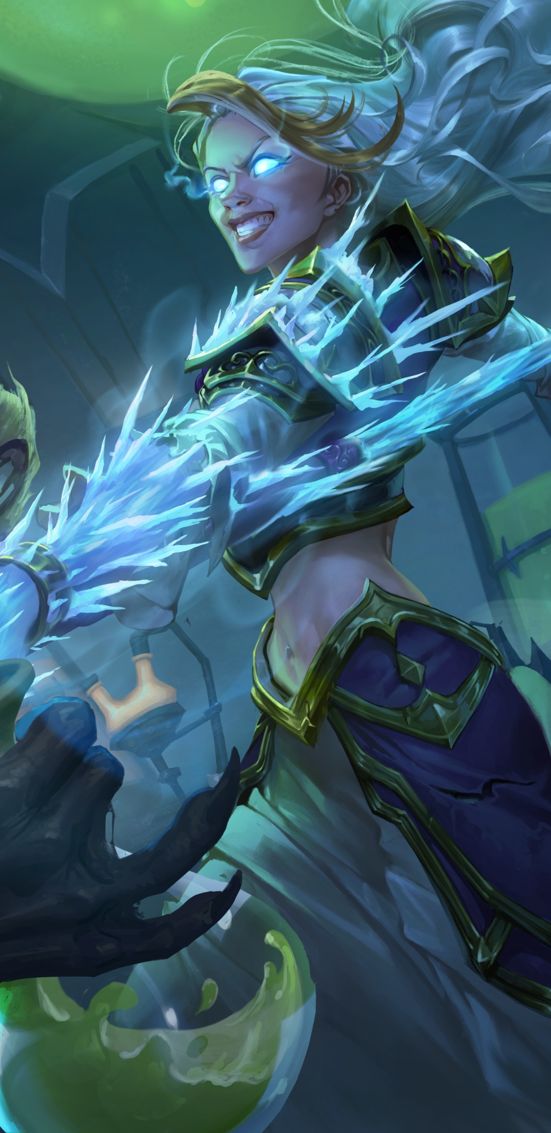 1080x2220  Скачать обои \"Джайна Праудмур\" на телефон в высоком качестве, вертикальные  картинки \"Джайна Праудмур\" бесплатно