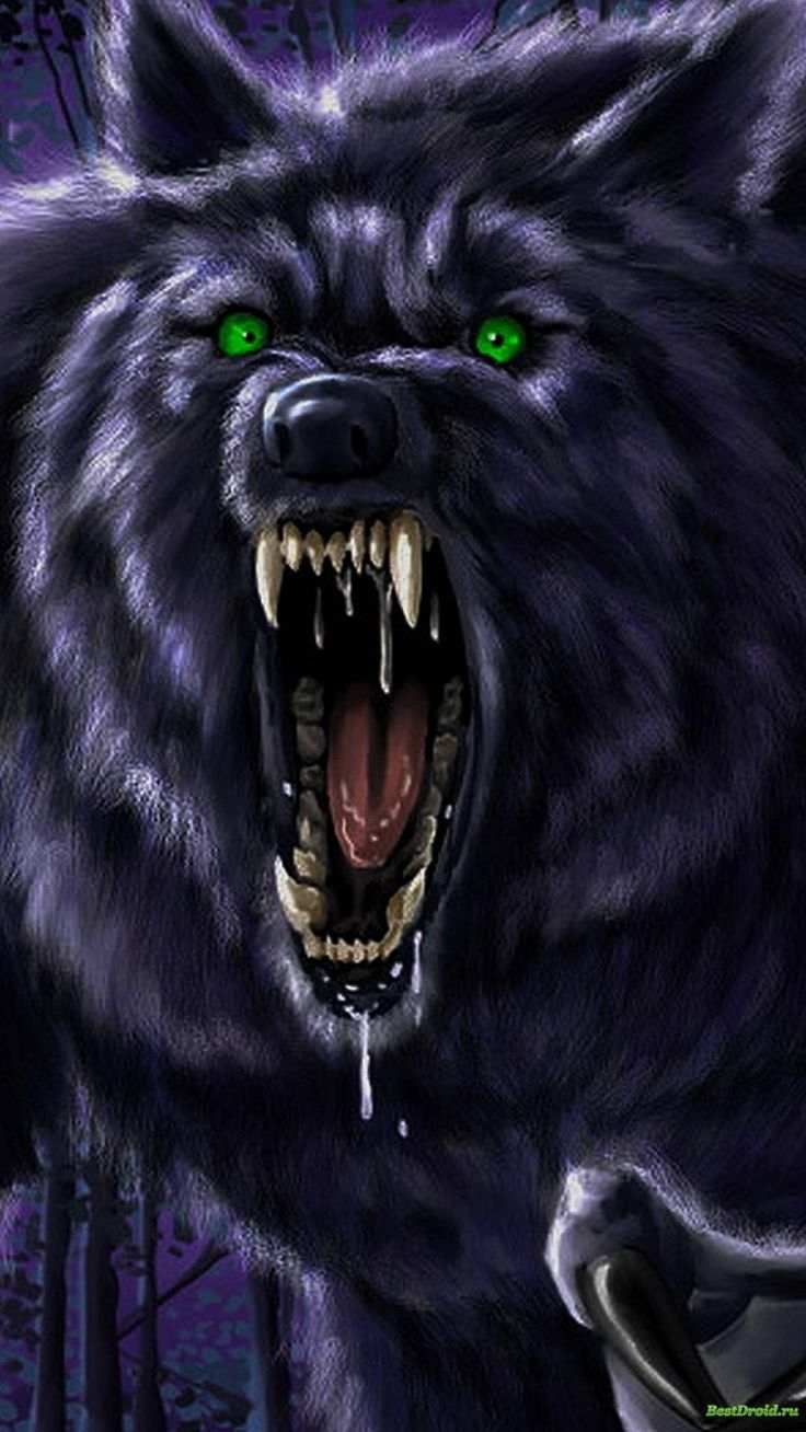 736x1308  Заставка на телефон оборотень - 75 фото