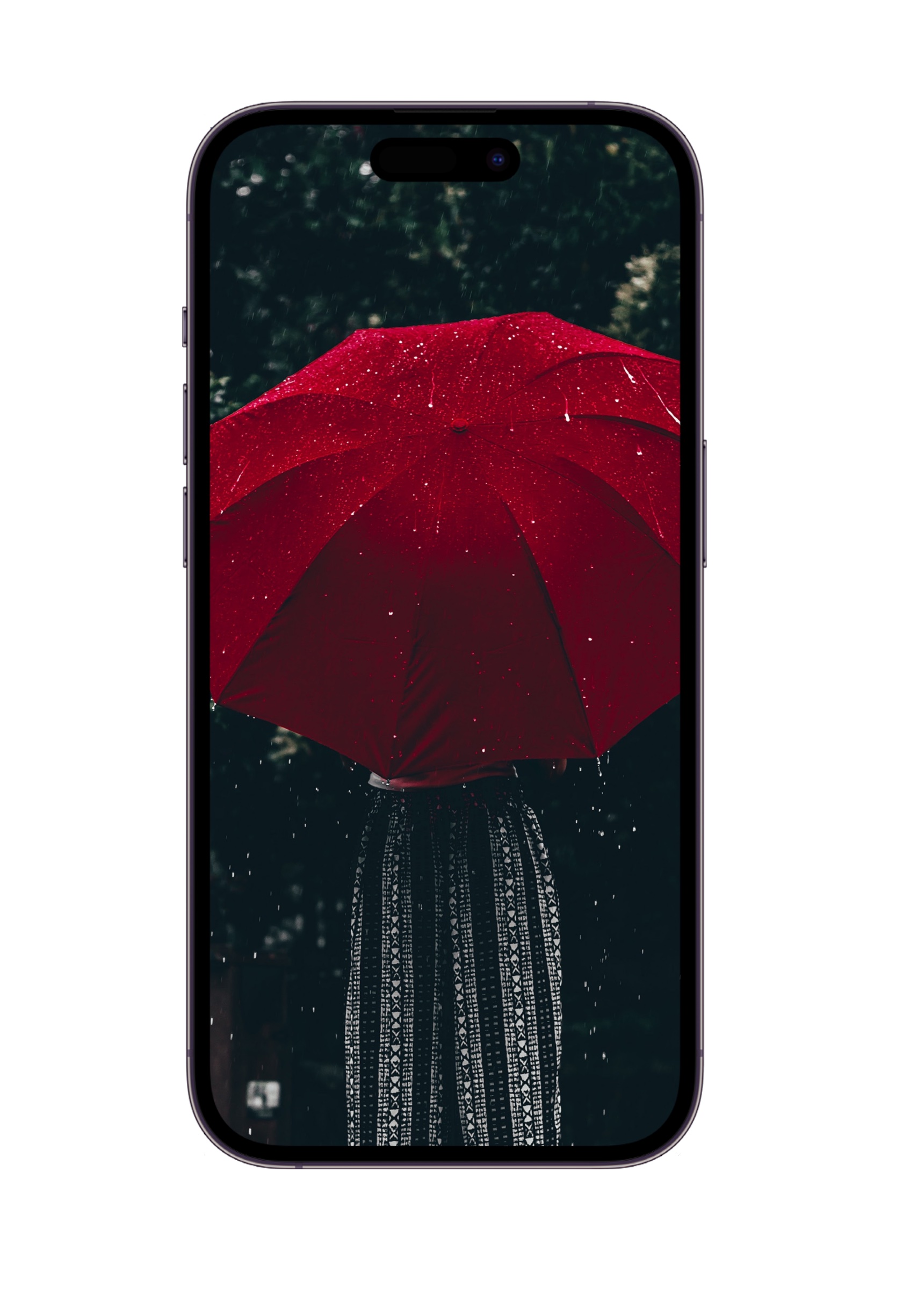 1681x2449  10 тёмных обоев iPhone с дождём