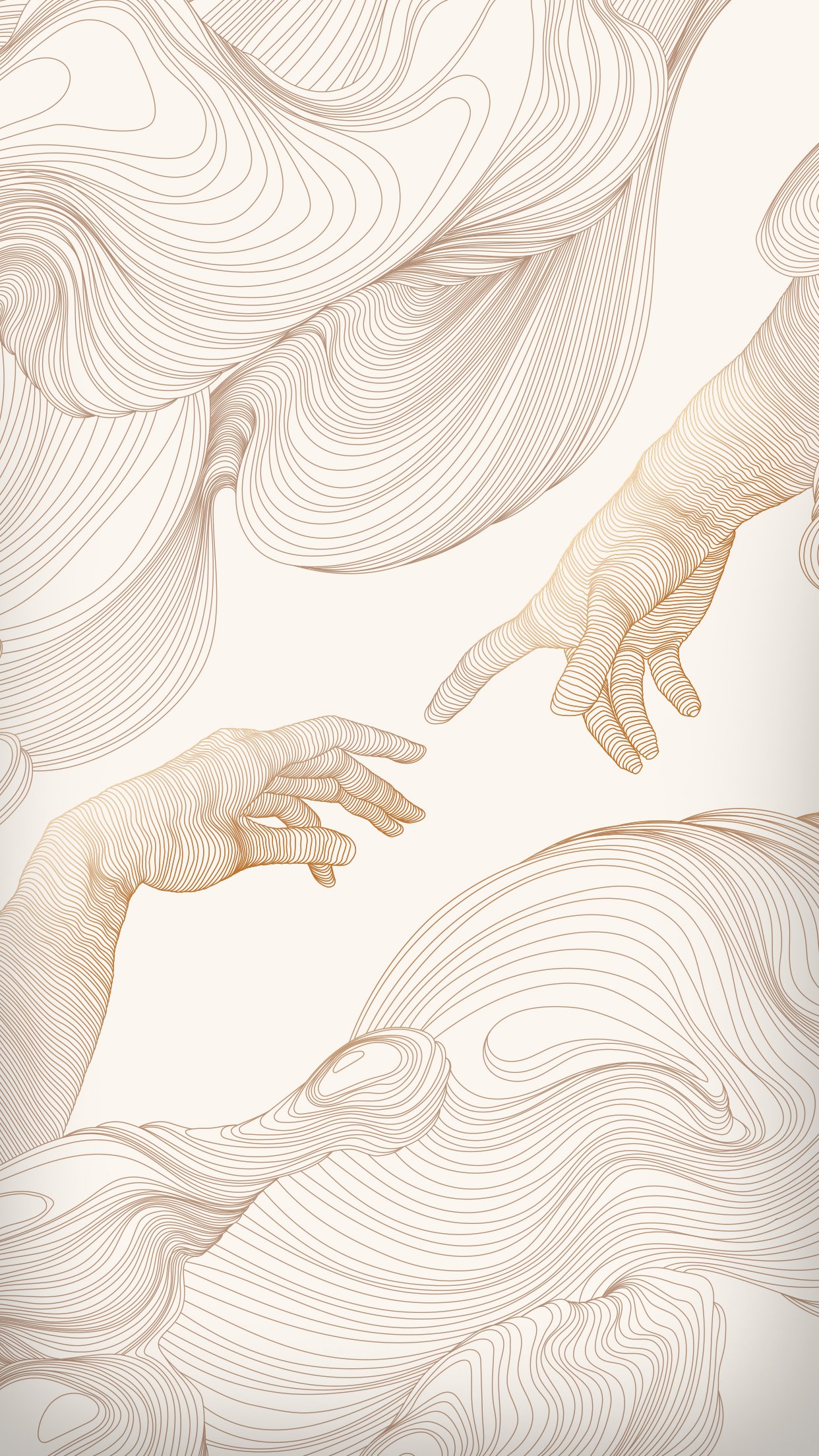 1242x2208  Эстетичные обои бежевого цвета - 77 фото