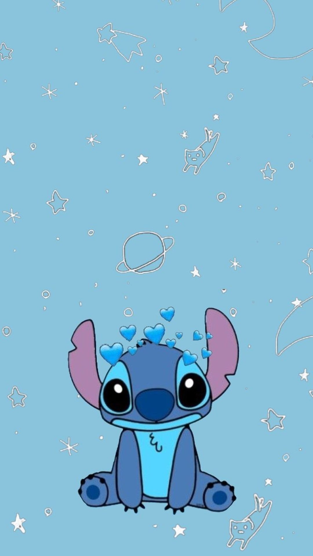 1080x1920  Обои со стичем - 77 фото