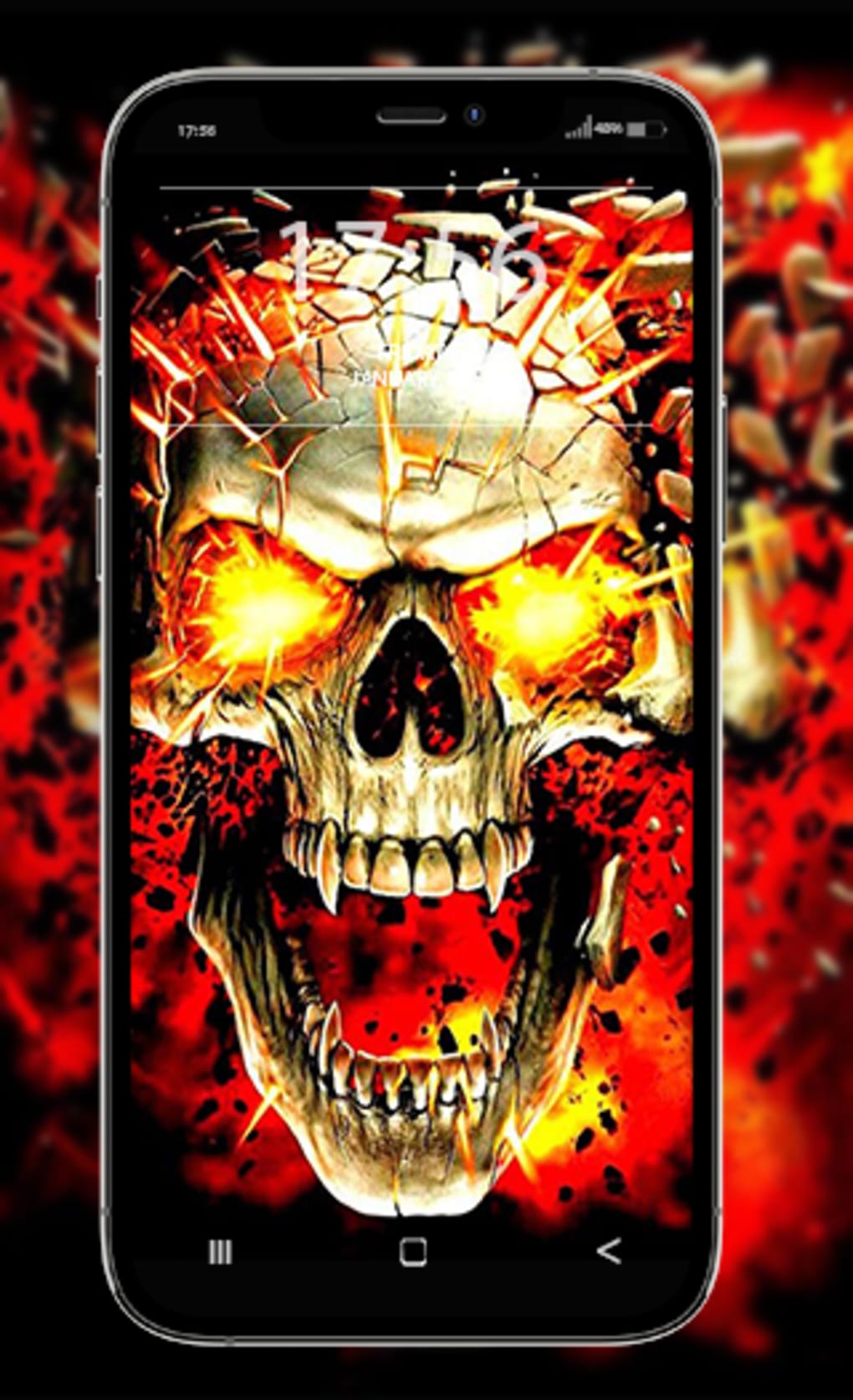1020x1673  Skull Wallpaper для Android — Скачать