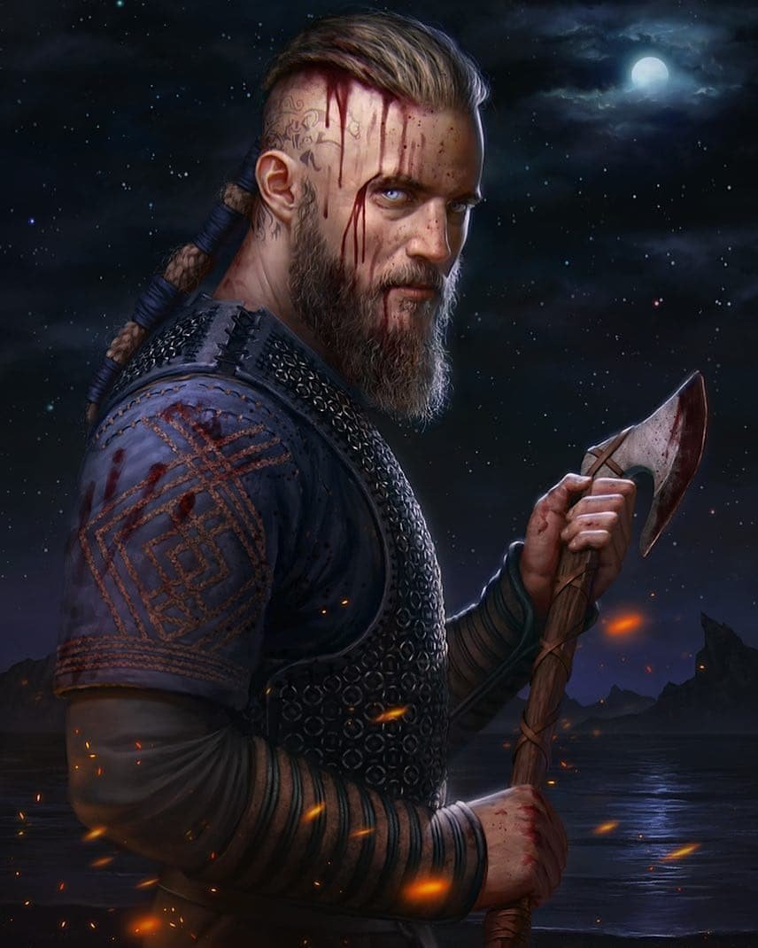 856x1070  Рагнар лодброк обои - 56 фото