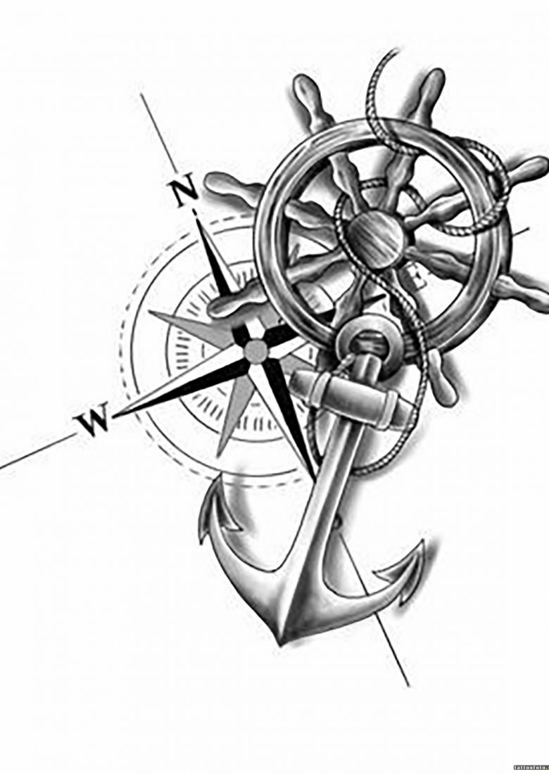 780x1100  Роза ветров обои - 64 фото