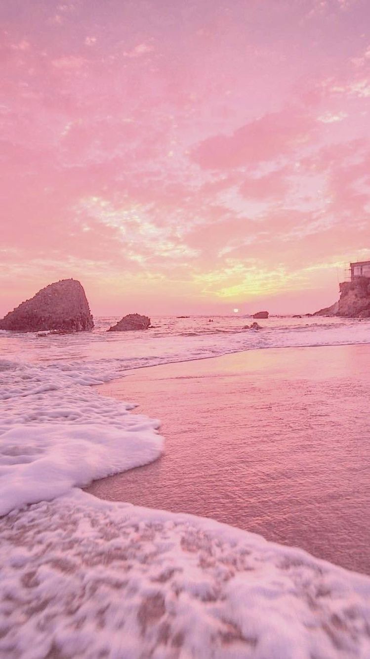 749x1333  aesthetics~ | Pink wallpaper backgrounds, Wallpaper iphone summer, Sunset  wallpaper