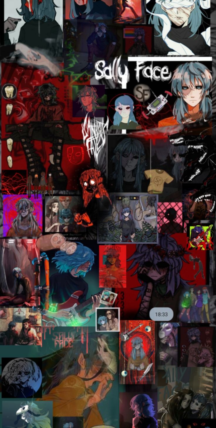 Салли фейс обои на телефон