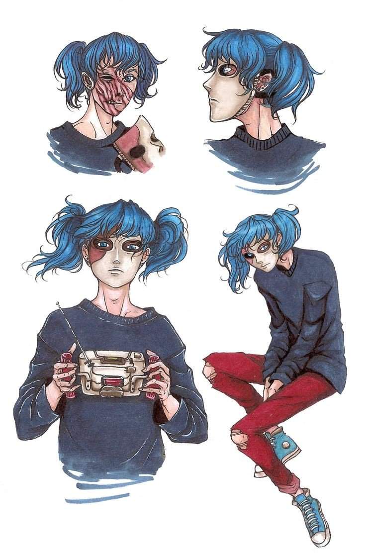 736x1120  😘💙 | Салли Фейс|Sally Face {RUS} Amino