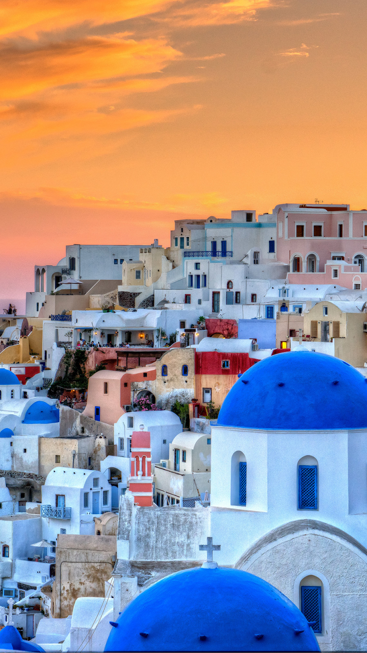720x1280  Santorini Phone Wallpapers