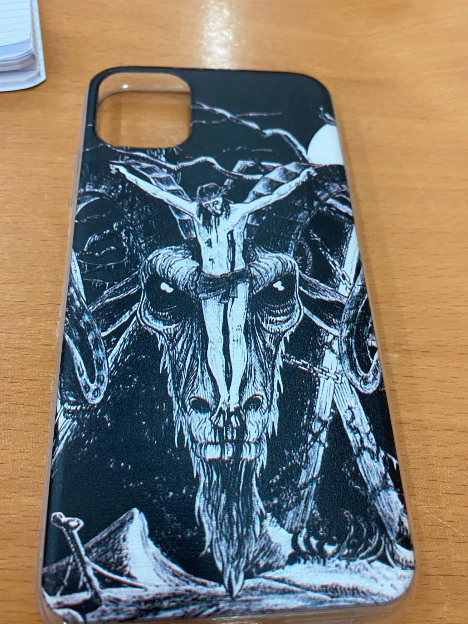 1500x2000  Сатанийская коза, сатана, дьявол для iPhone 11 15 13 14 Pro Max 12 Mini,  чехол для телефона X XS XR 7 Plus Ultra 6S 8 SE, чехол с рисунком яблока |  AliExpress