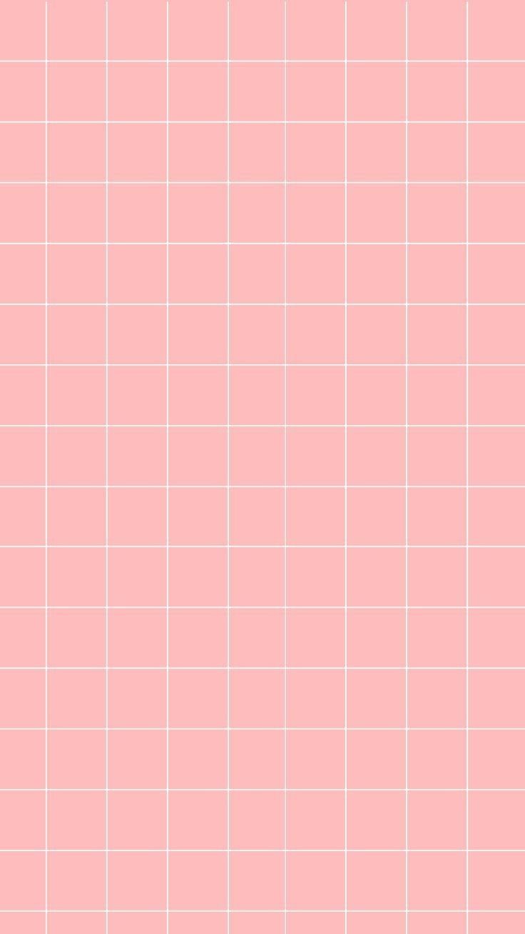 736x1308  Светло-розовый фон в клетку | Розовые обои, Розовые фоны, Розовый