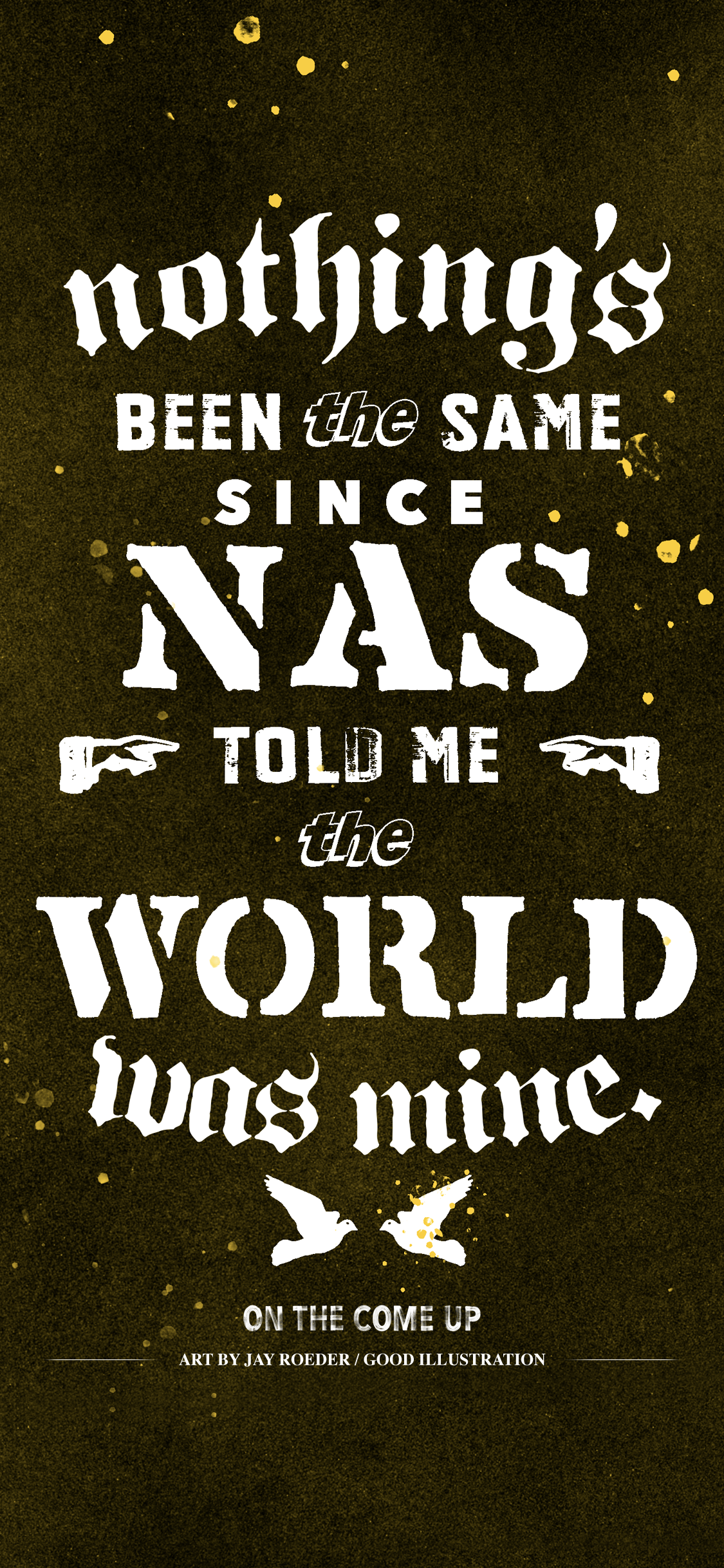 1125x2436  Nas обои, опубликованные John Mercado