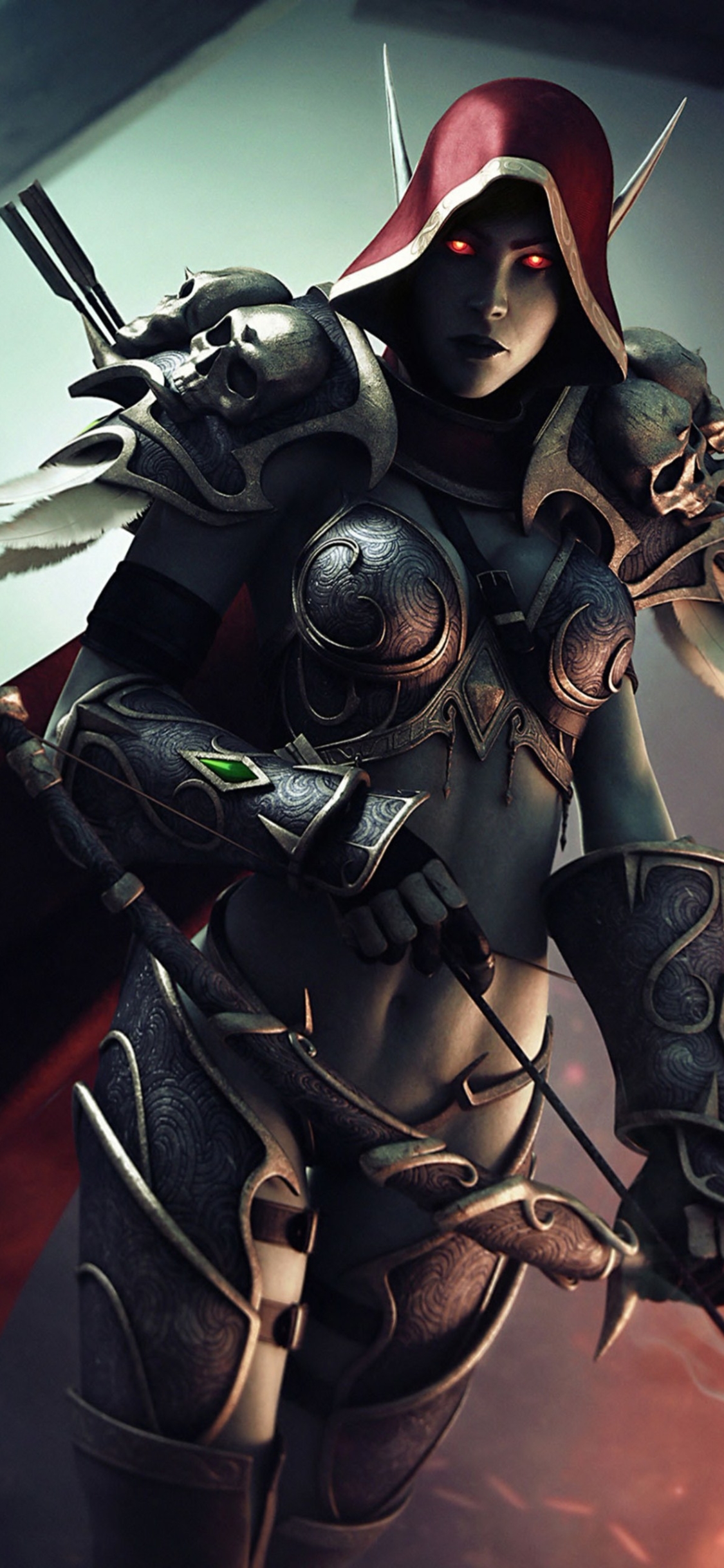 1125x2436  Sylvanas Windrunner Phone Wallpapers