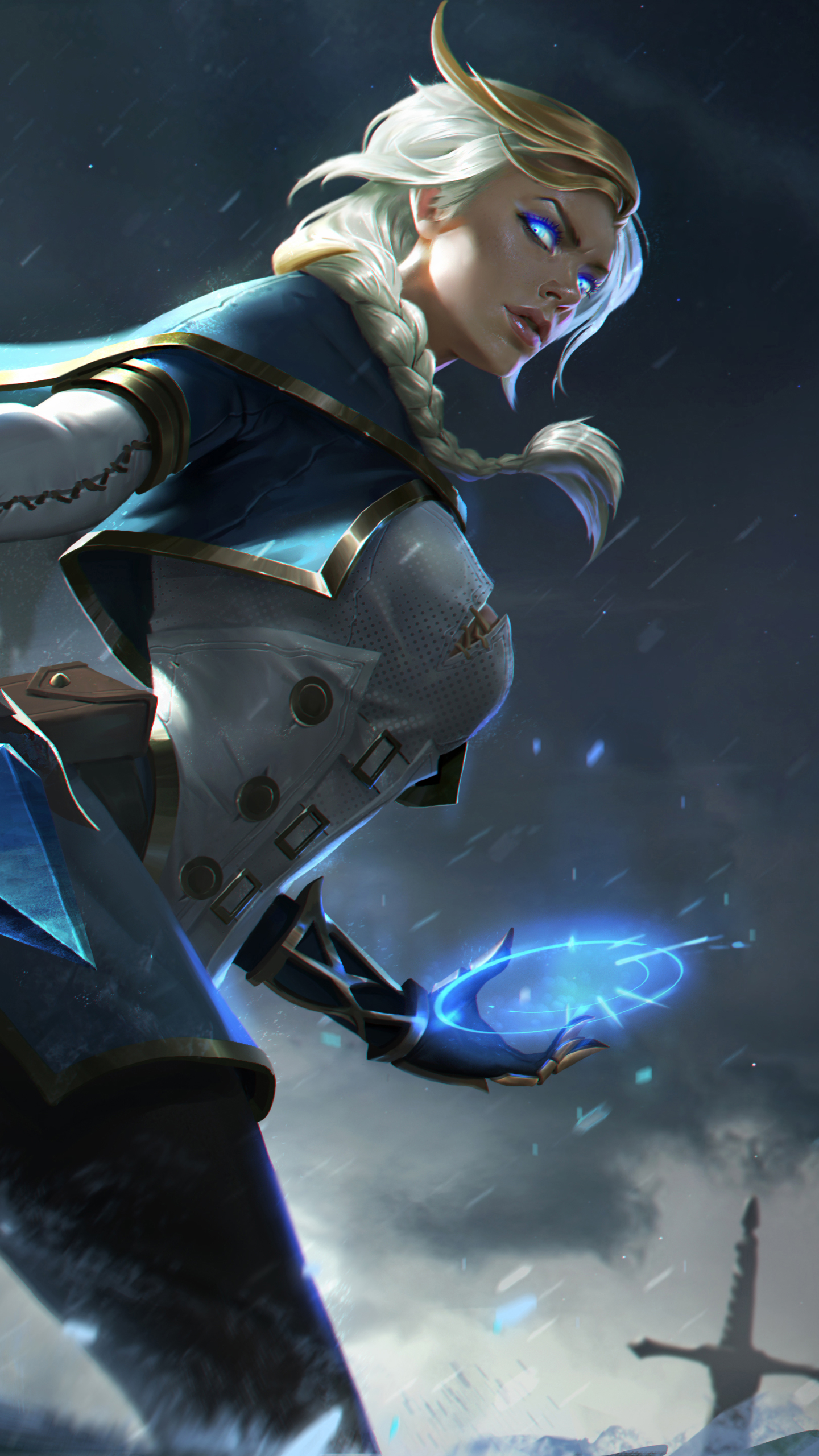 1440x2560  Скачать обои \"Джайна Праудмур\" на телефон в высоком качестве, вертикальные  картинки \"Джайна Праудмур\" бесплатно