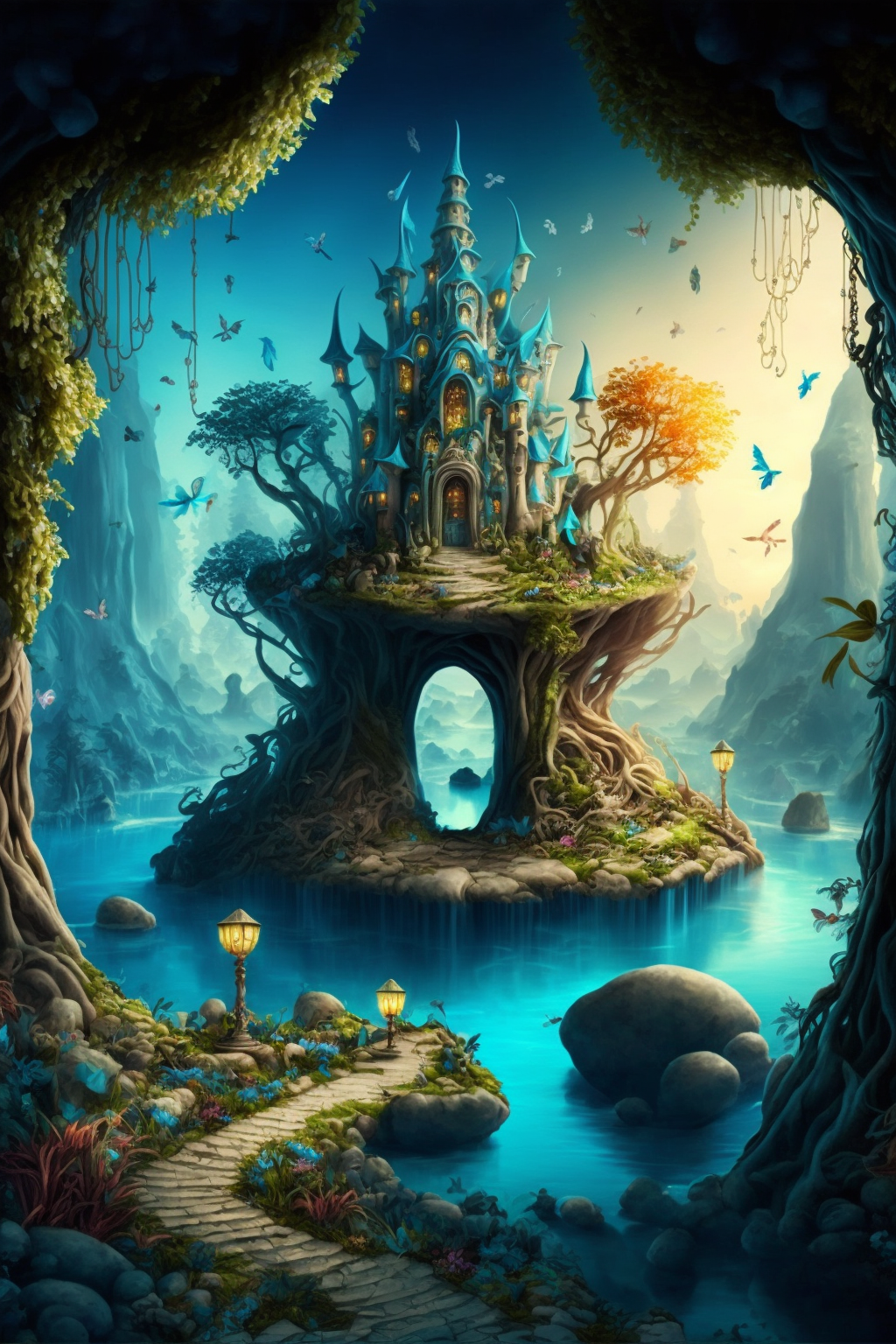 1024x1536  СКАЗОЧНЫЕ ОБОИ НА ТЕЛЕФОН | Пикабу