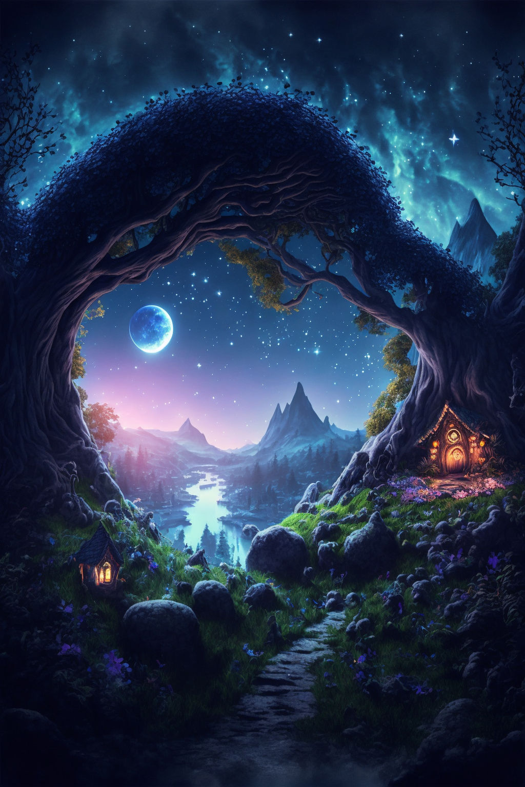 1024x1536  Продолжение поста «СКАЗОЧНЫЕ ОБОИ НА РАБОЧИЙ СТОЛ» | Пикабу