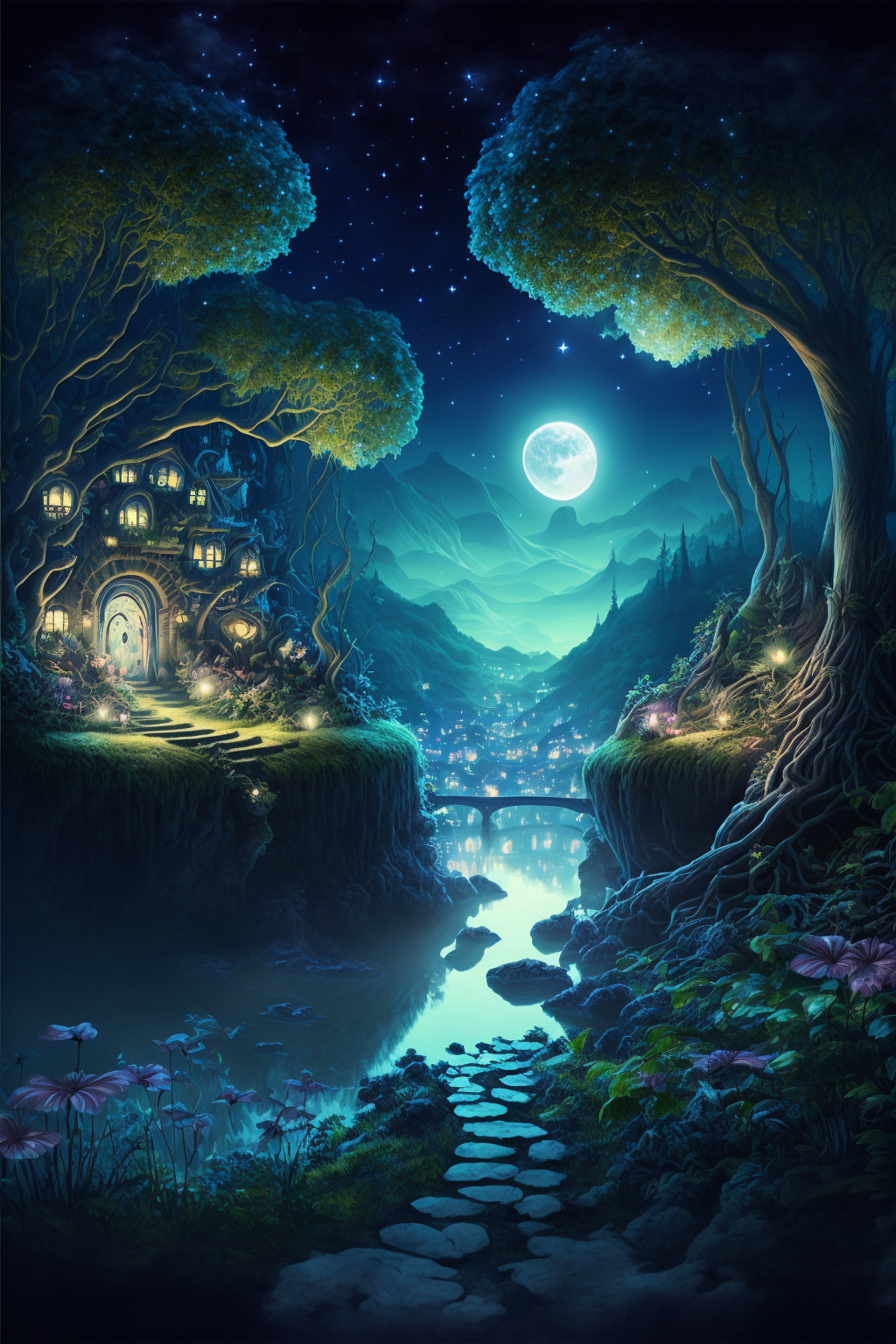 1024x1536  Продолжение поста «СКАЗОЧНЫЕ ОБОИ НА РАБОЧИЙ СТОЛ» | Пикабу