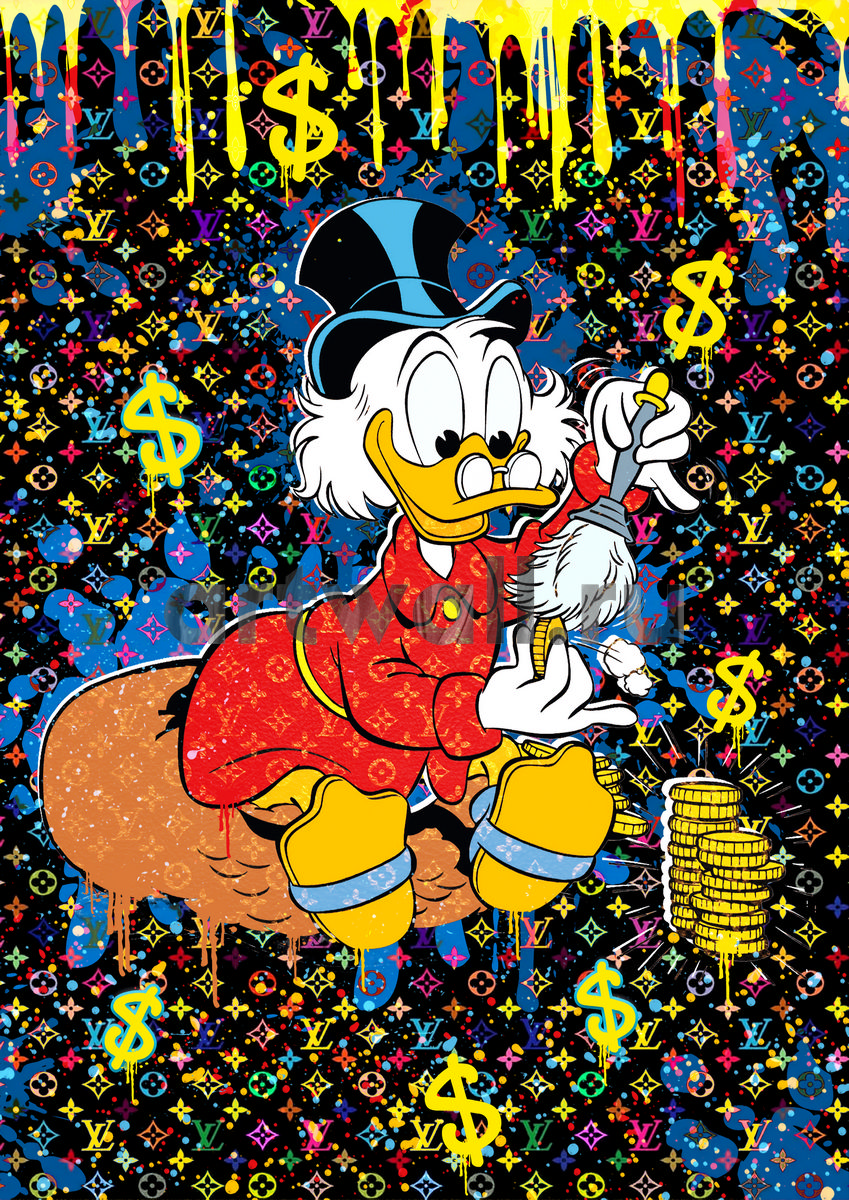 849x1200  Скрудж Макдак, артикул poster_104201